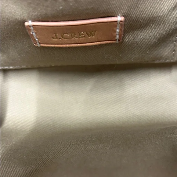 J. Crew Woven Half-Moon Straw Clutch in Tan, Coral, Teal, Navy - Picture 9 of 15